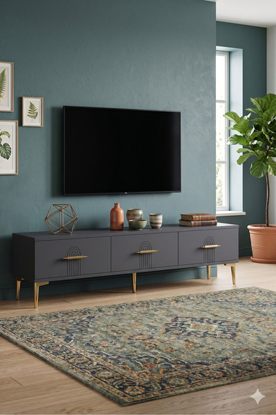 YUMEDİ DESİGN TSA1815 - SHUMEN TV STAND , TV SEHPASI 180cm