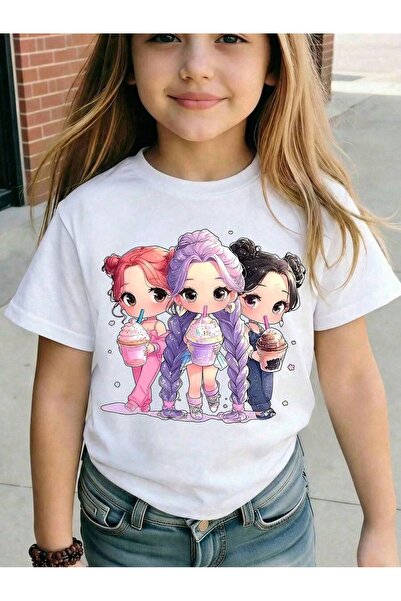 SVART WEAR Tricou cu mânecă scurtă pentru copii și adolescenți, 100% bumbac, ...