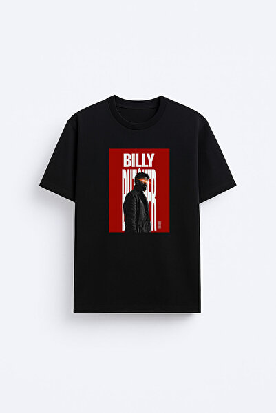 AYDESİGN Tricou unisex alb cu imprimeu The Boys, cu gâtul tip crew neck