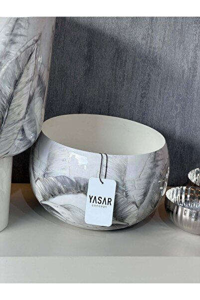 YASAR CONCEPT Γκρισέλια Μεταλλικό Μπολ