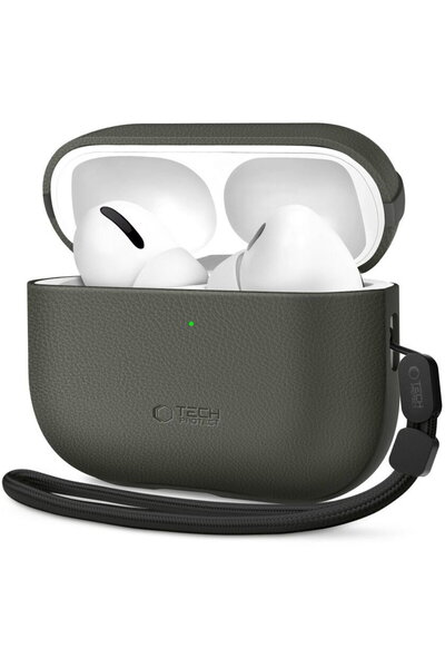 Tech-Protect NATURALFIT APPLE AIRPODS PRO 3 ΠΡΑΣΙΝΟ ΕΛΙΑΣ