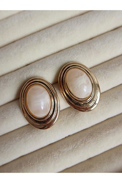 Lysa Jewelry Gold Detay Vintage Küpe