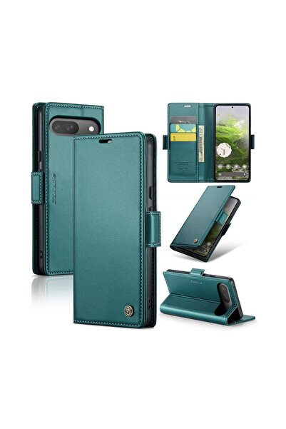 Caseme 023 Luminus Θήκη Πορτοφόλι Green (Google Pixel 9 5G/9 Pro 5G)