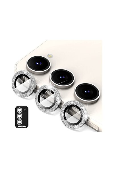 ENKAY Samsung Galaxy S25 5G Κρίκοι Προστασίας για Κάμερα - Lens Protector Rin...