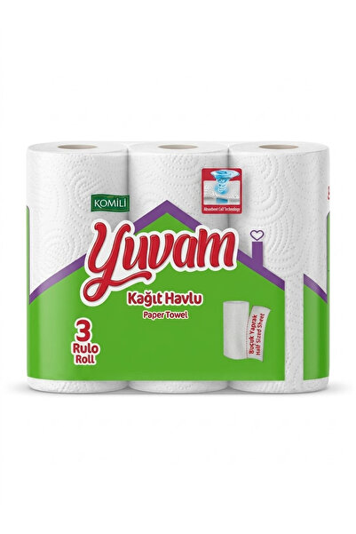 Komili KAĞIT HAVLU 3 lü RULO