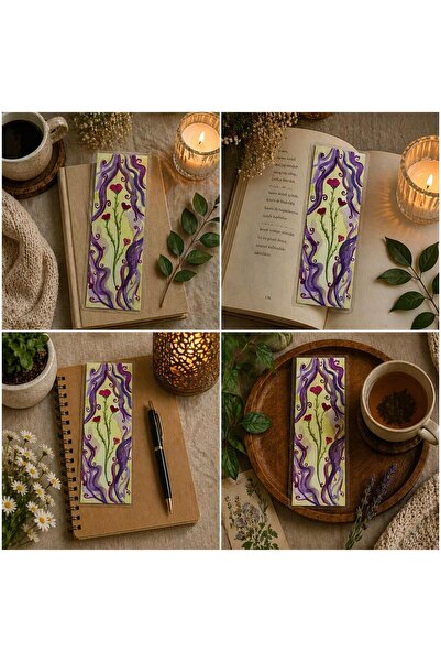 Kitap Ayracı - El Yapımı / Özel Tasarım