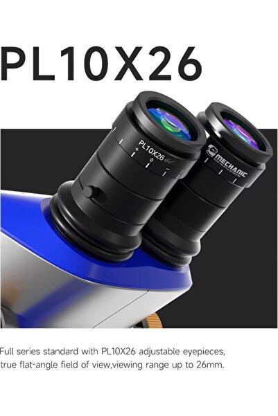 kızılelma teknik Analog Mikroskoplar Için 10×26 Oküler ( Çift Adettir.)