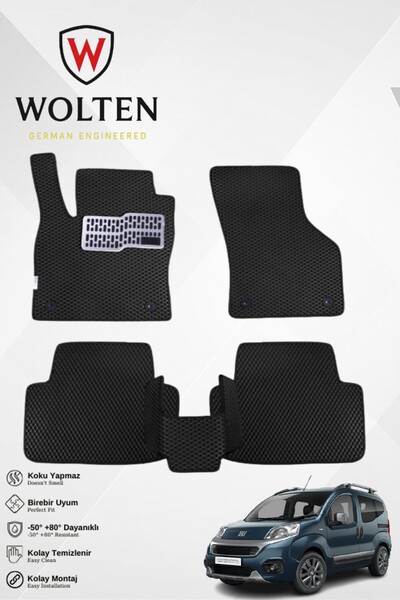 w wolten german engineered FİORİNO KOLTUKLU-FİAT- İÇİN EVA İÇ PASPAS TAKIMI (...