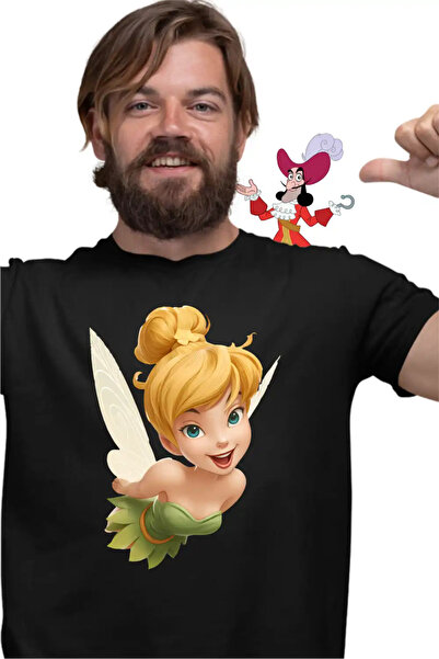 OEM Tricou Barbati Tinker Bell Peter Pan Clopotica