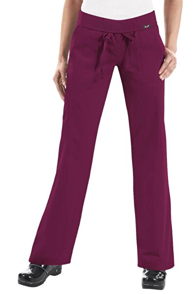 KOI Women's Medical Scrub Pants Classics Morgan Red Size M