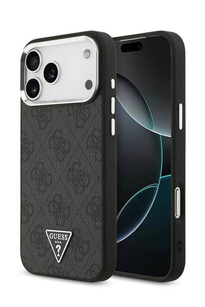 Guess iPhone 17 Pro Max Kılıf Orjinal Lisanslı M-safe Kahverengi Kadın Telefo...