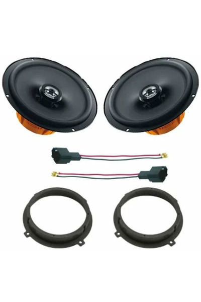 Hertz Pachet difuzoare auto Dieci dedicat usi spate Hyundai Accent 2010-2018,...