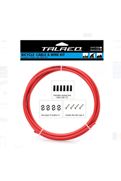 İthal TRLREQ FREN TEL KABLO SETİ MTB ROAD 5MM - 2 Metre Kablo / 2 x MTB-ROAD ...