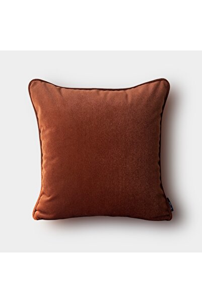 Lidoma Home "Rust" Kadife Dokulu Kırlent Kılıfı - 45x45