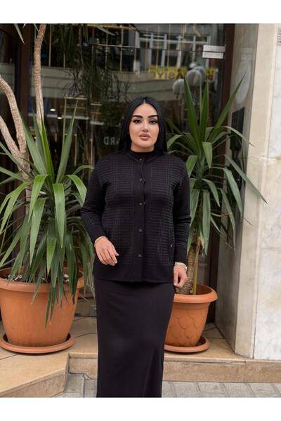 CARLA CARMELİTA Viscose Knitted Cardigan