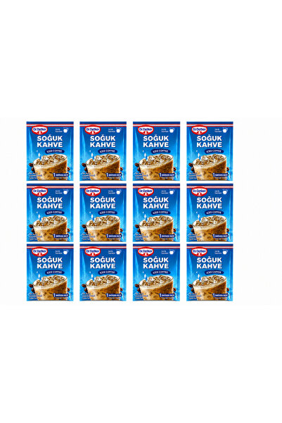 Dr. Oetker Soğuk Kahve 12'li Ekonomik Paket - 60 Bardaklık Pratik Soğuk Kahve...