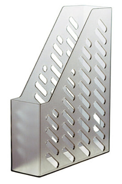 HAN Suport vertical plastic pentru cataloage Klassik - transparent gri