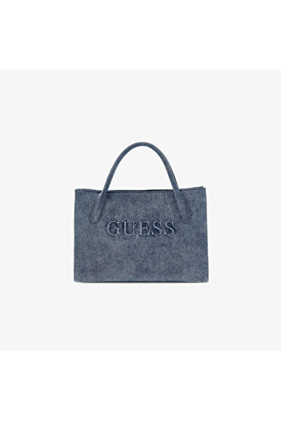 Guess Jodi Tote Kadın Mavi Omuz Çantası