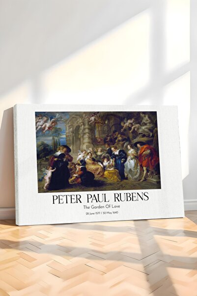 Postifull Peter Paul Rubens - The Garden of Love, Canvas Painting, Art Series...