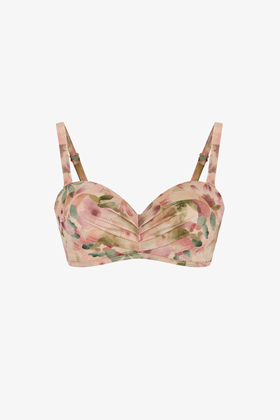 Penti Renkli Aires Lotus Straplez Bikini Üstü