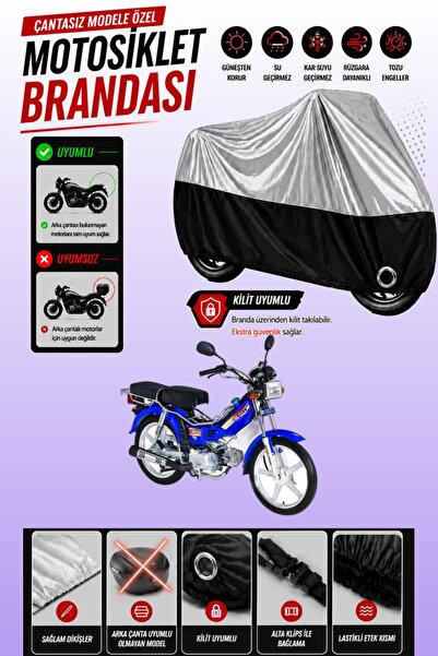 Cemku Twin Top Gray - Bottom Black Bisan Ceylan Compatible Engine Cover, Rear...