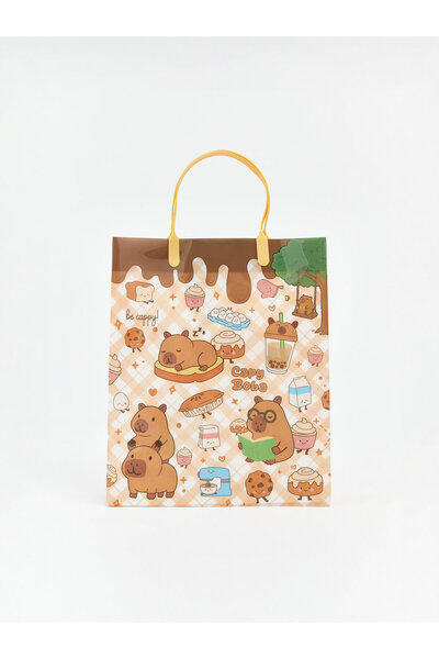 LC Waikiki Animal Figured Cardboard Bag