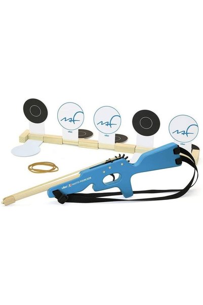 Vilac Carabina pentru copii cu elastice - Set de indemanare