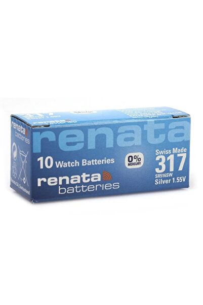 RENATA 317 SR516SW Saat Pili 1 Adet