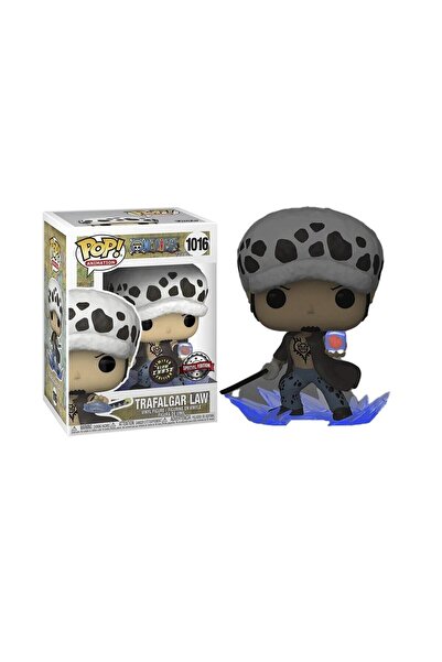 Funko Pop One Piece Trafalgar Law Exclusive Figür UV Işığı Soğurulduğunda Kar...