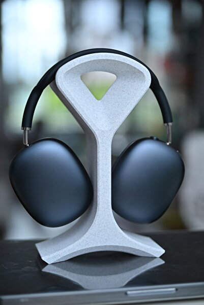 Zervano Airpods Max Uyumlu Modern ve Zarif Kulaklık Standı - 3D Baskı Masaüst...