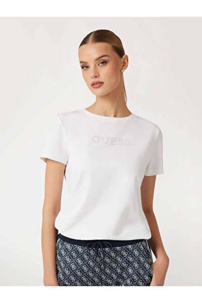 Guess Rhinestones Logo T-Shirt