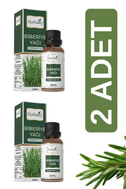herbalıty Rosemary Oil 20 ml 2*Pcs
