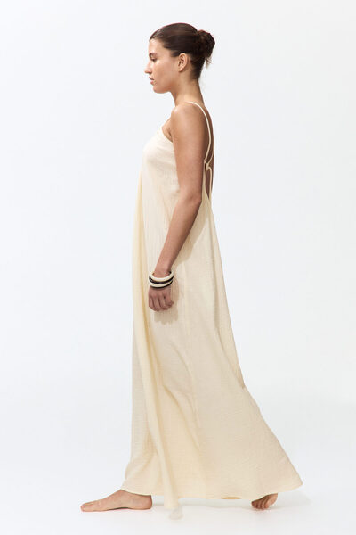 H&M Pamuklu Muslin Plaj Elbisesi