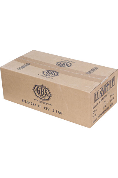 GBS Acumulator Stationar AGM VRLA Etans 12V 2.3A F1 T1, Dimensiuni 178mm x 35mm x h60mm