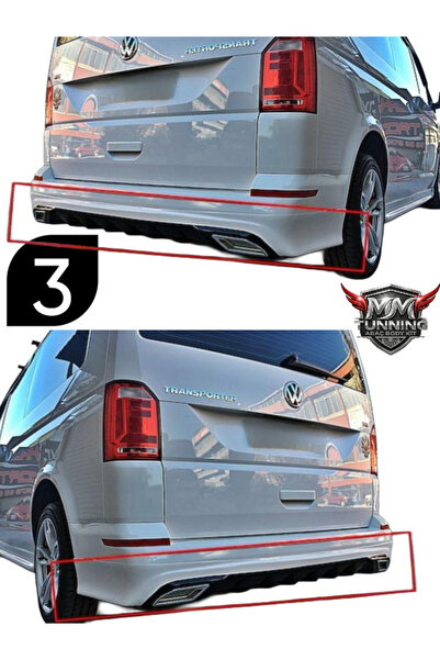 MMTUNNİNG VOLKSWAGEN TRANSPORTER T7 ARKA EK (BOYASIZ GÖNDERİLECEKTİR)