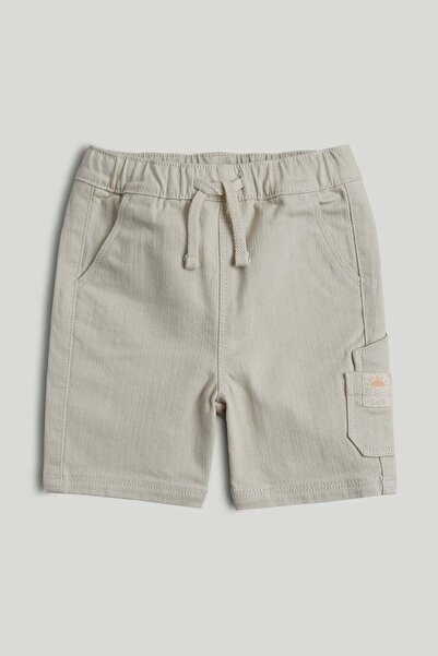 MOTHERCARE Stone Cotton Shorts