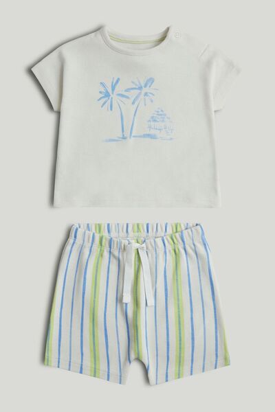 MOTHERCARE Summer T-Shirt and Shorts Outfit