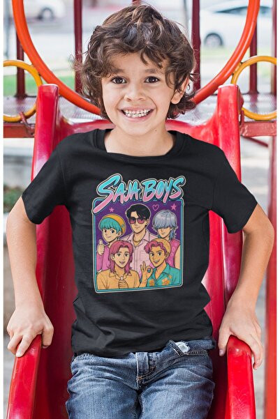 SEVBANO Saja Boys Kpop Demon Hunters Music Group Printed Unisex Kids T-Shirt ...