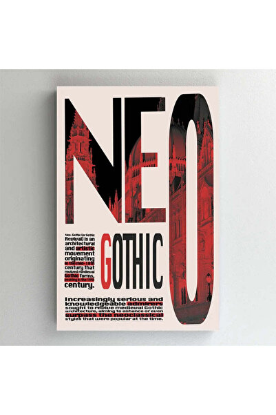 Efect Canvas Tablou Canvas - Neo Gothic