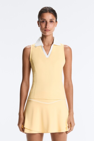 Oysho Kontrast Comfortlux kolsuz polo