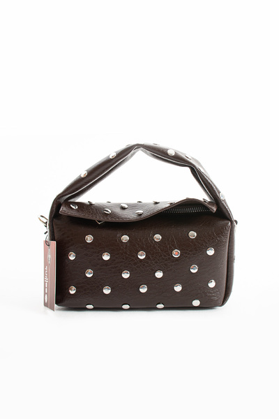 Sellini Levi Troklu Hand and Shoulder Bag Brown