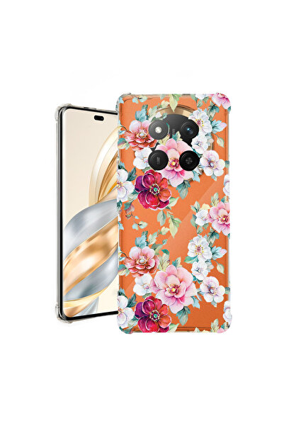 bestcase Αντικραδασμική Θήκη για Honor Magic7 Lite, Φλοράλ - Σχέδιο Καμέλιας,...