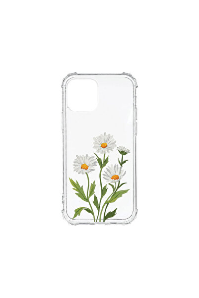 bestcase Husă Antișoc pentru Apple iPhone 12 / iPhone 12 Pro, Floral - Margar...