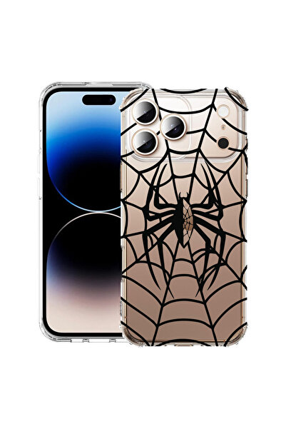 bestcase Αντικραδασμική Θήκη για Apple iPhone 17 Pro Max, Σχέδιο Αράχνη, 2052...