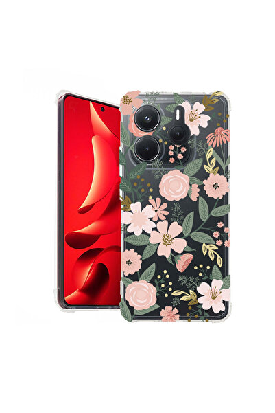 bestcase Αντικραδασμική Θήκη για Xiaomi Redmi Note 14 4G, Φλοράλ - Σχέδιο Λωτ...