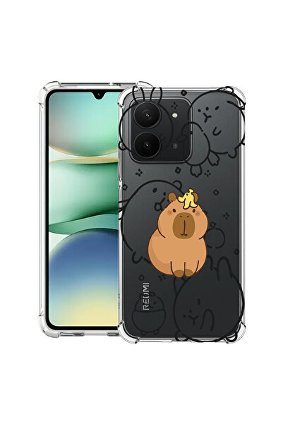 bestcase Husă Antișoc pentru Xiaomi Redmi 15C 4G (171mm), cu desen animat Kaw...