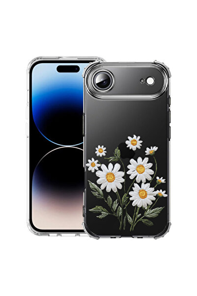 bestcase Husă Antișoc pentru Apple iPhone 17 Air, Florală - Margarete Minimal...
