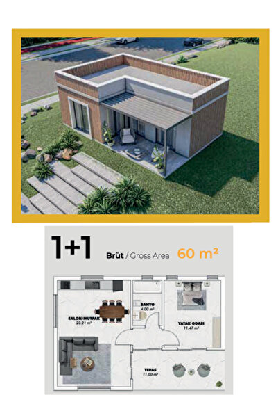 Atik Prefabrik Çelik Tiny House