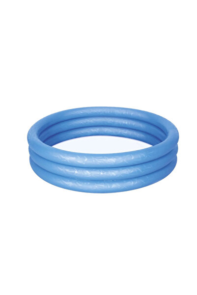 BESTWAY -51024 ( 3 Halka ) ( 101 Lt ) Yuvarlak Çocuk Şişme Havuz ( 1.02x25cm ...