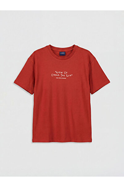 LC Waikiki RMZ GİYİM FARKIŞİLLİĞİLA Zero Roba Tricou pentru băieți cu imprime...